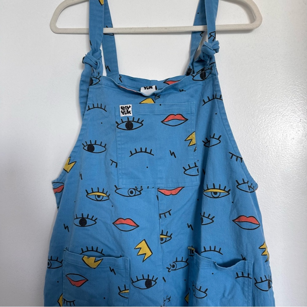 Lucy and Yak blue overalls. Excellent used condition.